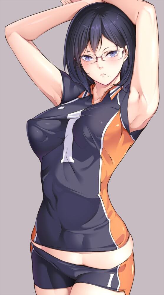 排球少年!! ハイキュー!! Haikyu!! 清水潔子的H同人圖 自慰 11P 同人誌 Doujin Hentai 成人漫畫 H漫 色情同人 線上看