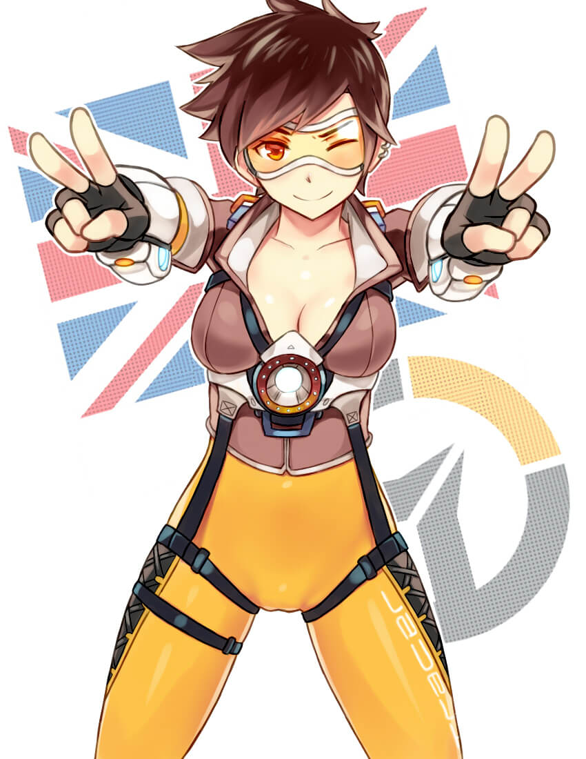 鬥陣特攻 守望先锋 Overwatch tracer 拽光彈 閃光的H同人圖 自慰 8P 同人誌 Doujin Hentai 成人漫畫 H漫 色情同人 線上看