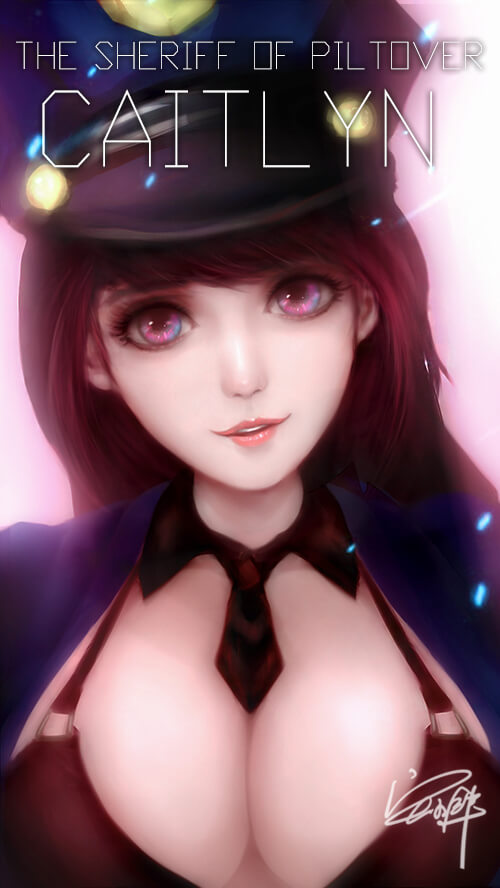 英雄聯盟 League of Legends LoL リーグ・オブ・レジェンズ caitlyn 凱特琳的H同人圖 口交 顏射 中出 內射 10P 同人誌 Doujin Hentai 成人漫畫 H漫 色情同人 線上看