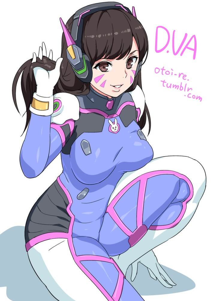 鬥陣特攻 守望先锋 Overwatch DVA D.Va的H同人圖 口交 中出 內射 14P 同人誌 Doujin Hentai 成人漫畫 H漫 色情同人 線上看