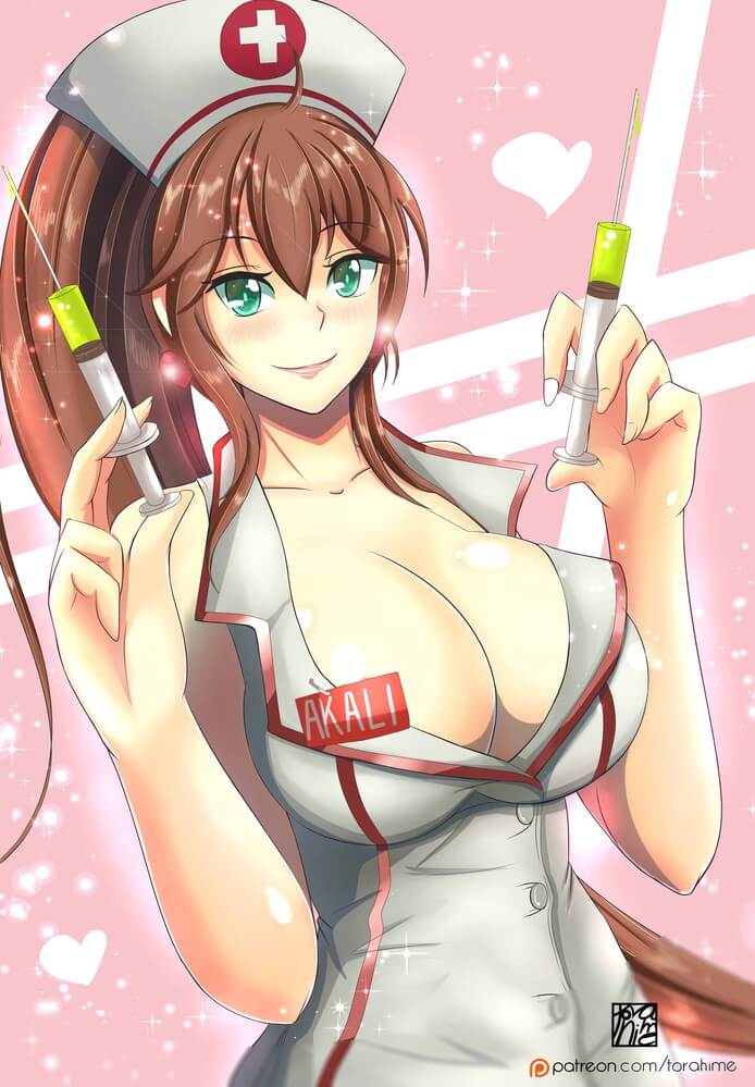 英雄聯盟 League of Legends LoL リーグ・オブ・レジェンズ akali 阿卡莉的H同人圖 護士 口交 自慰 10P 同人誌 Doujin Hentai 成人漫畫 H漫 色情同人 線上看