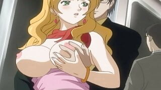 Guy tracks down sexy babe for a blowjob on a moving train